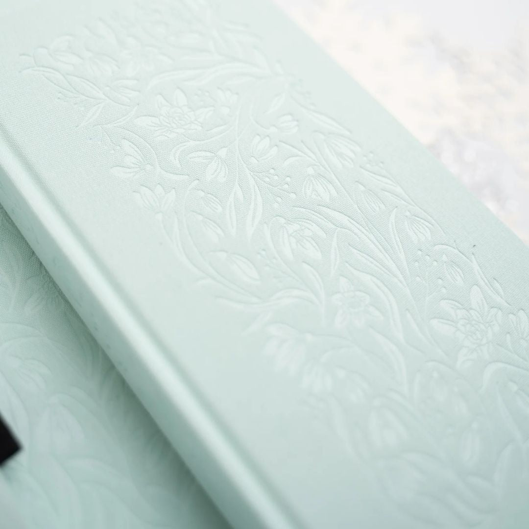 Snowdrops Luxury Journals - Archer & Olive - B5 - Archer & Olive