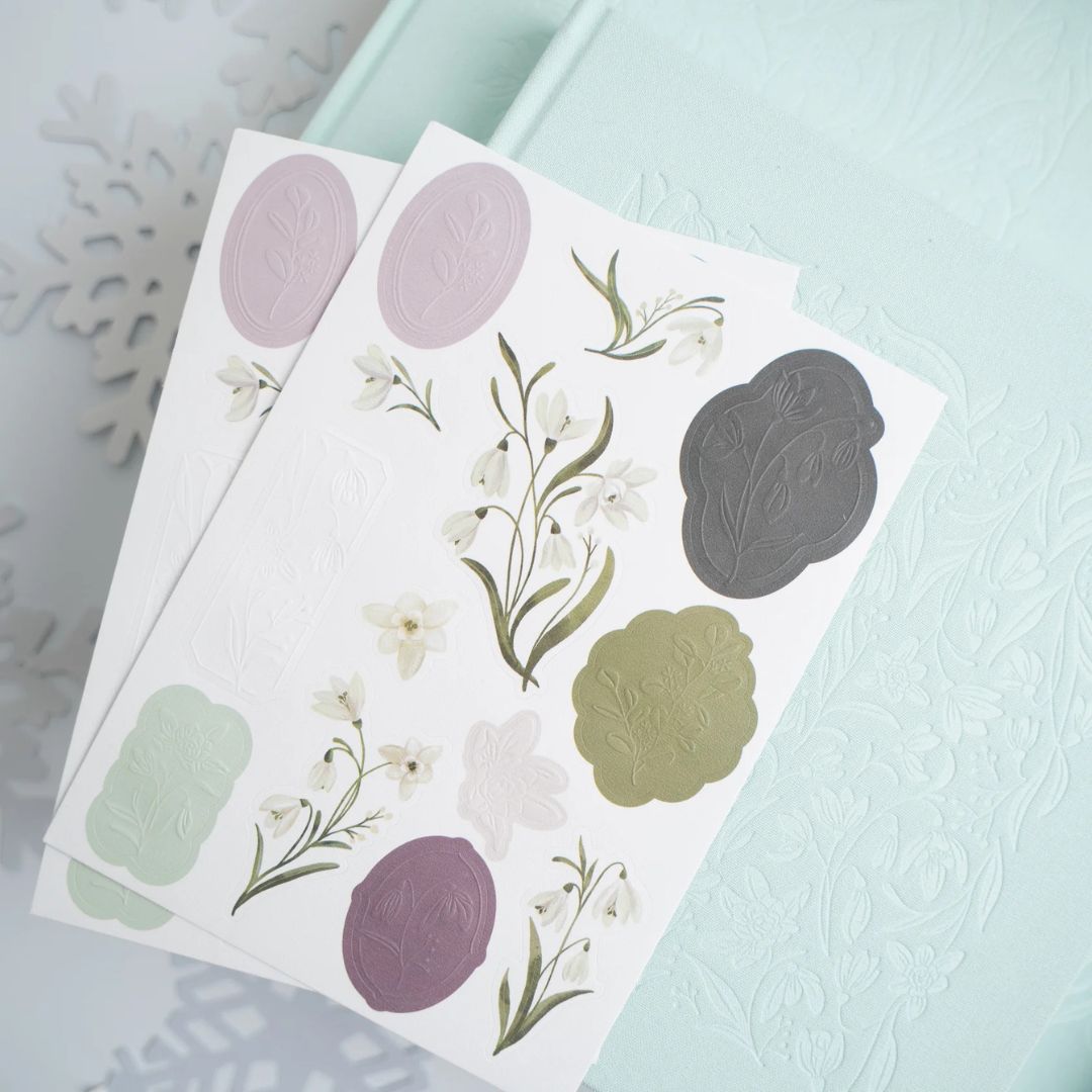 Snowdrops Sticker Set - Archer & Olive