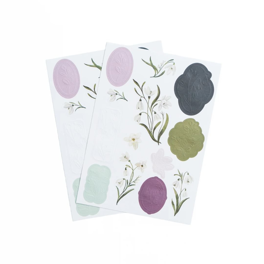Snowdrops Sticker Set - Archer & Olive