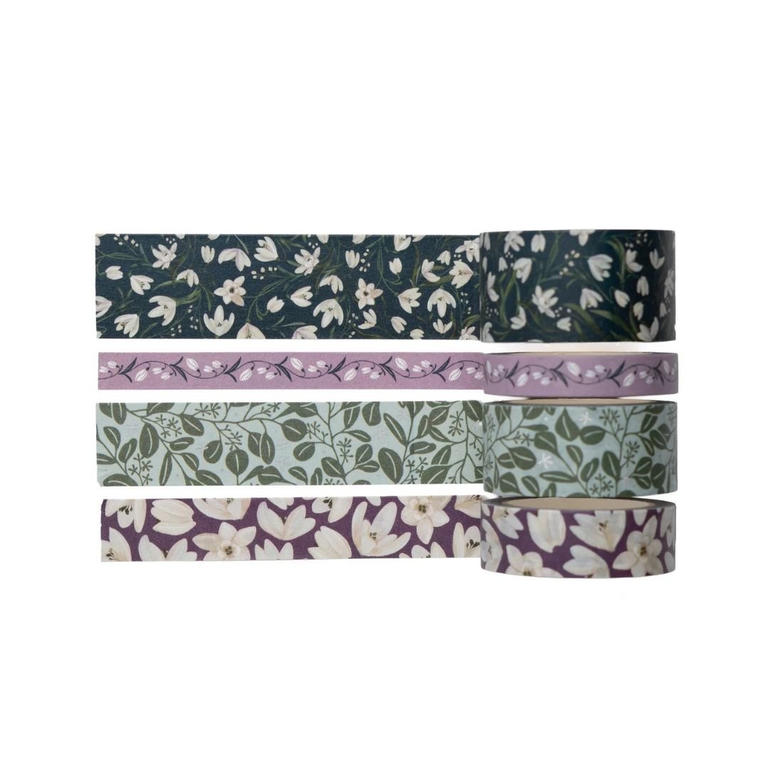 Snowdrops Washi Tape Set - Archer & Olive