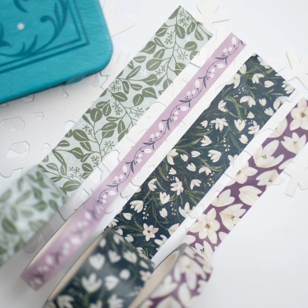 Snowdrops Washi Tape Set - Archer & Olive