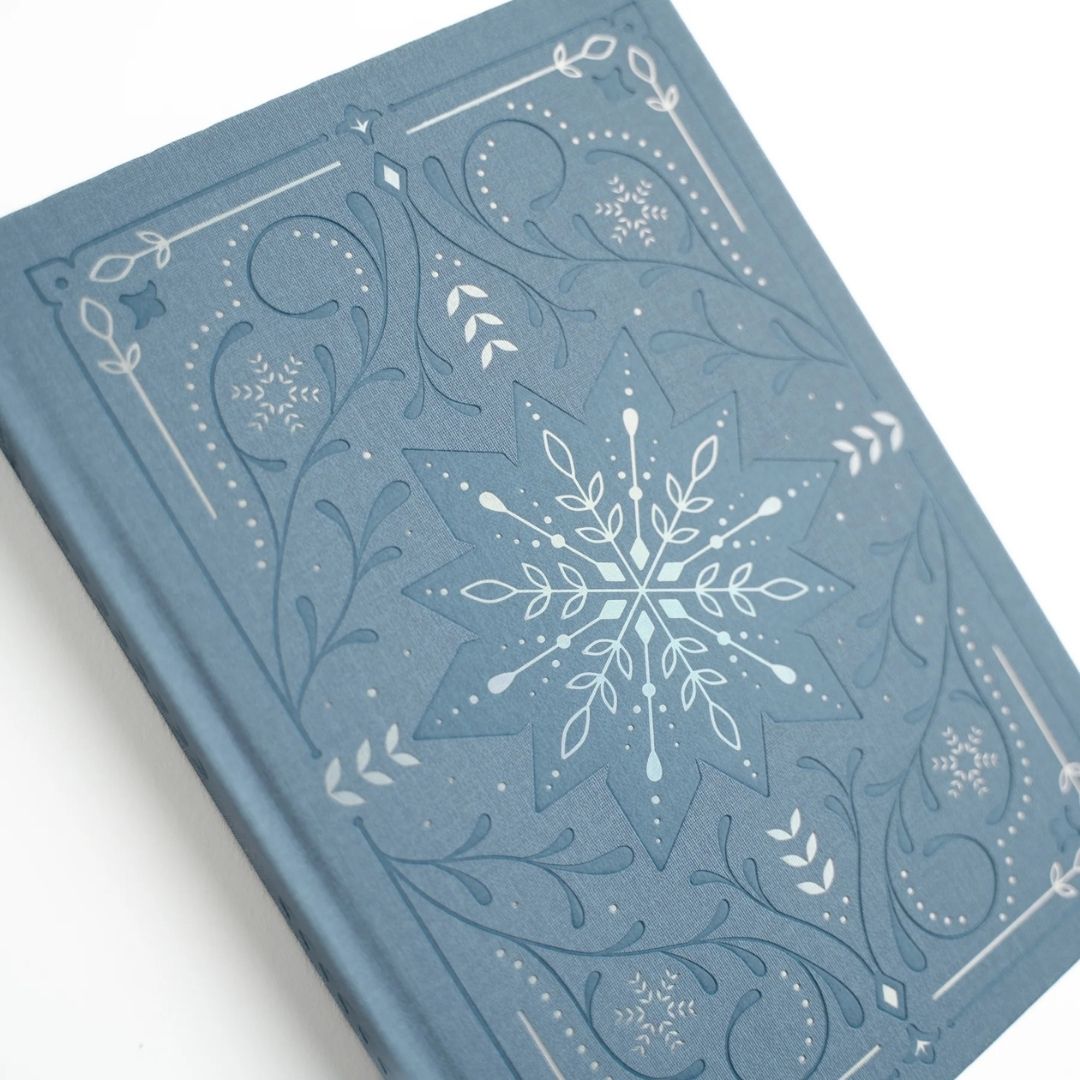 Snowflake Storybook A5 Dotted Journal - Archer & Olive - Under the Rowan Trees