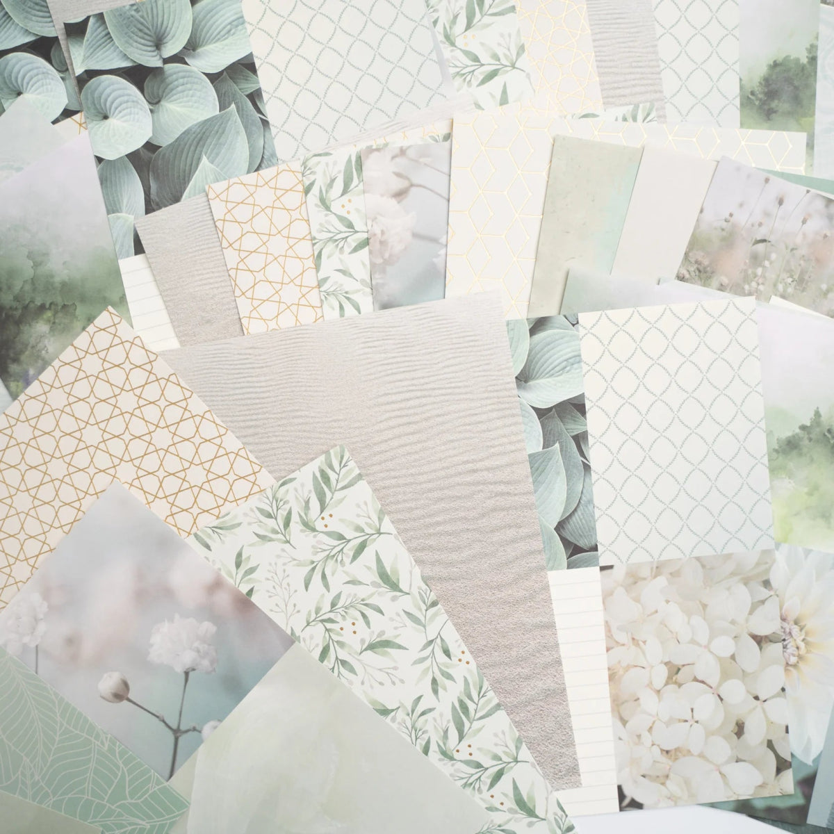 Soft Nature Collage Paper - Archer & Olive - Archer & Olive