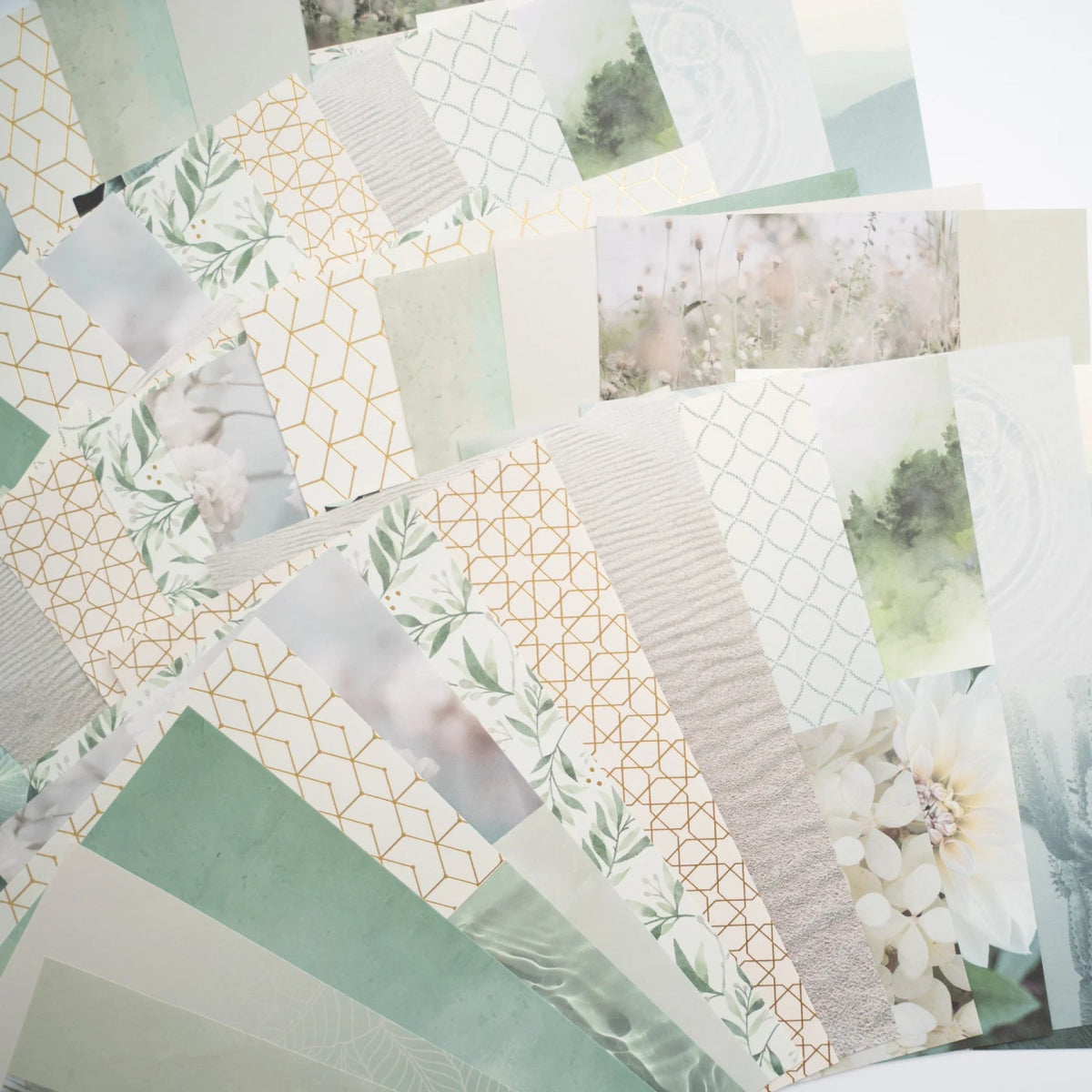 Soft Nature Collage Paper - Archer & Olive - Archer & Olive
