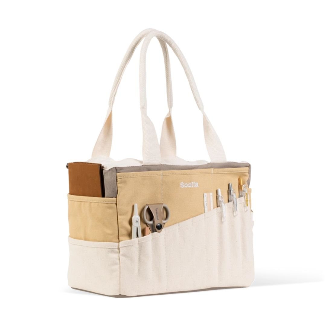 Soolla Studio Stationery Storage Bag Driftwood - Soolla