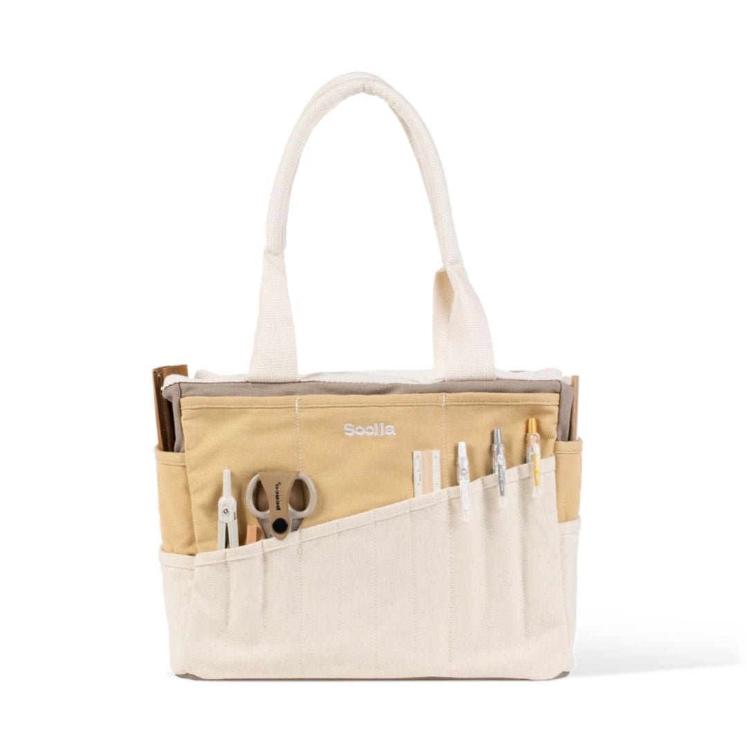 Soolla Studio Stationery Storage Bag Driftwood - Soolla