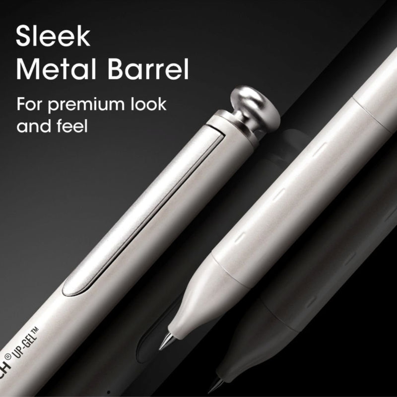 Space Up Metal Gel Pens - Writech-Details Close Up