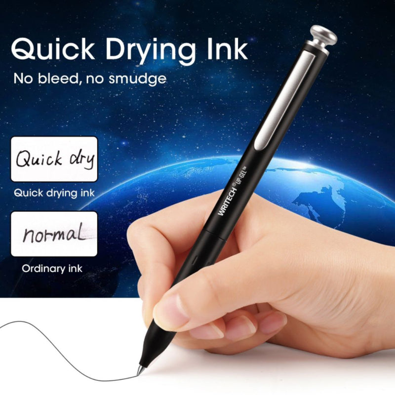 Space Up Metal Gel Pens - Writech Quick drying ink with no leading or smudging