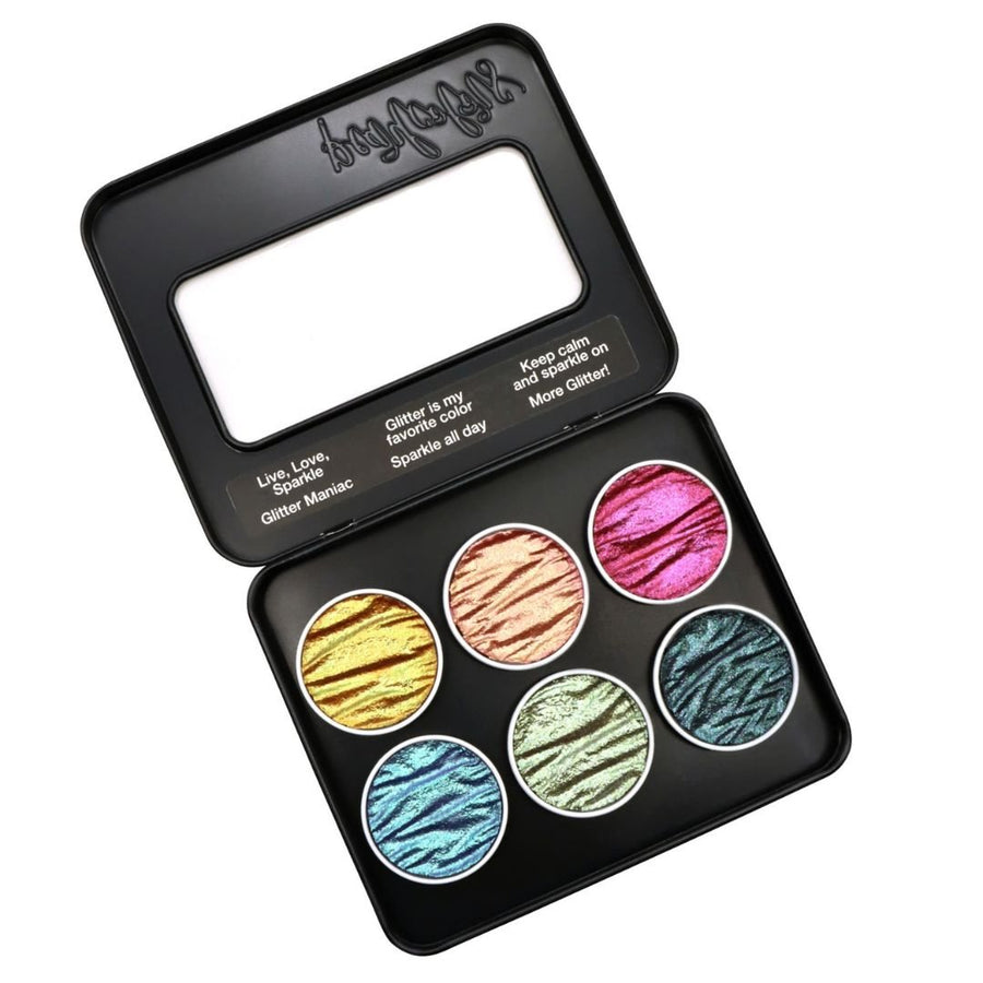 Sparkle Coliro Pearlcolors Set of Six Artist Paints - Coliro