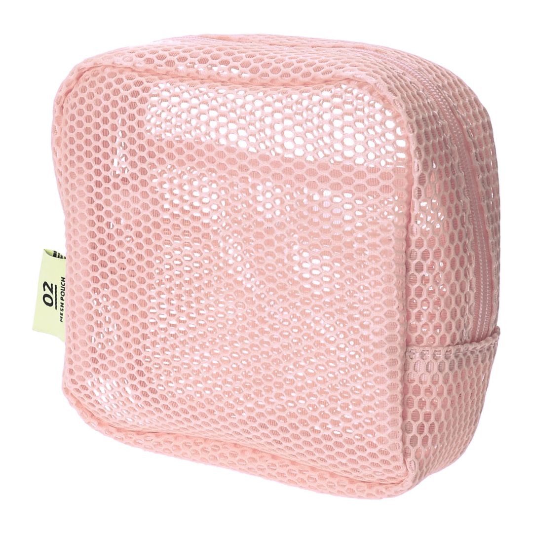 Square Mesh Pouch Light Pink - Mark's Inc. - Under the Rowan Trees