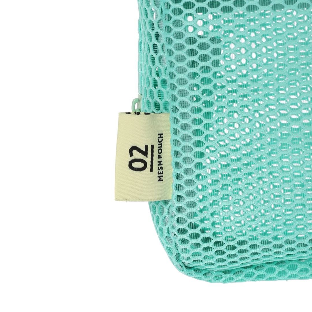 Square Mesh Pouch Mint - Mark's Inc. - Under the Rowan Trees