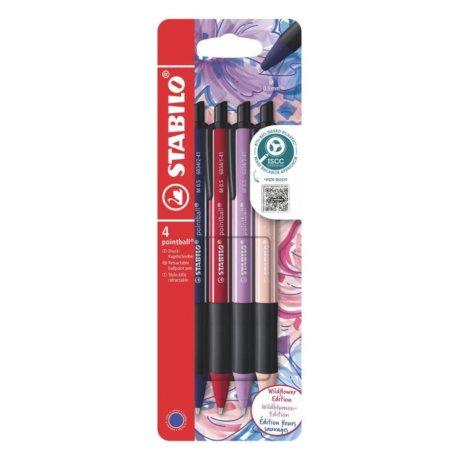 STABILO Pointball Wildflower Colours Set of 4 - Stabilo