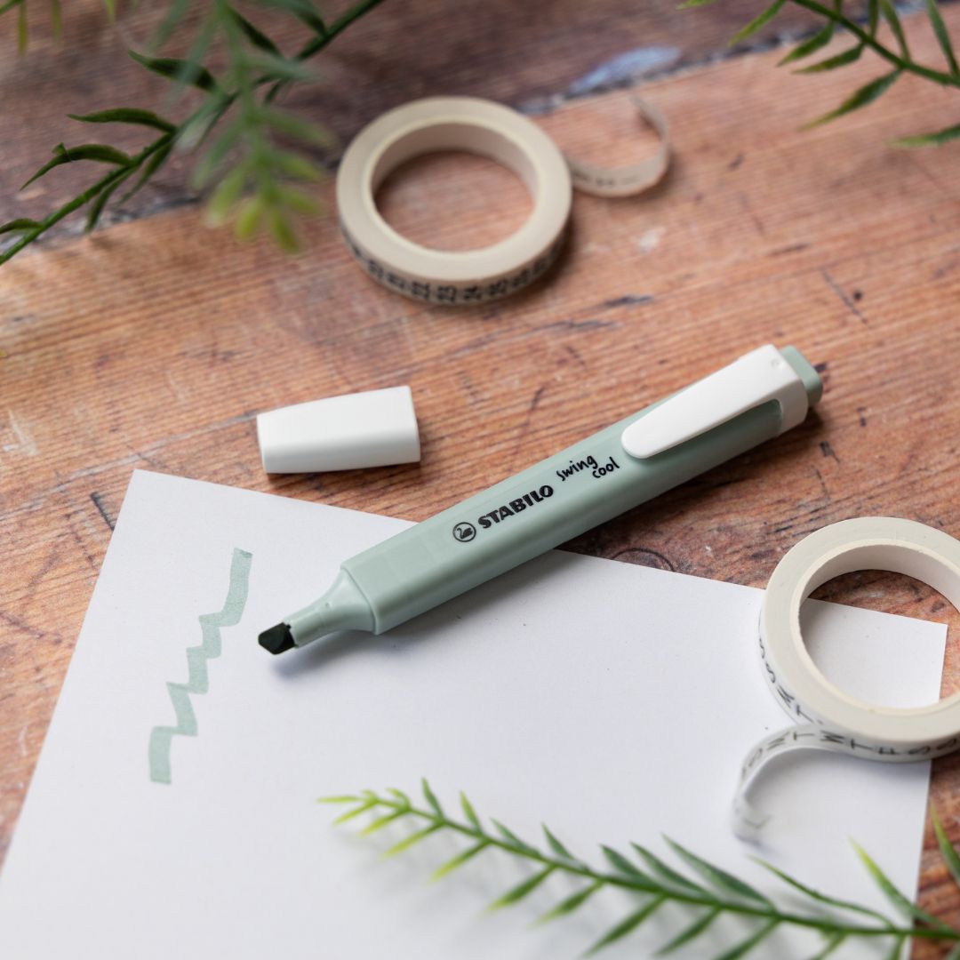 STABILO Swing Cool Highlighter Earth Green - Stabilo