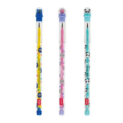 Stackable Pencils Kitty, Panda & Monster - Legami Milano - Kitty