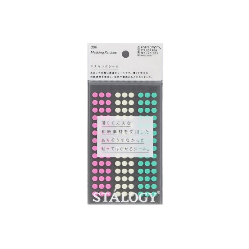 Stalogy Masking Dots Colour-Coding Planner Stickers-Stickers-Stalogy-Icecream