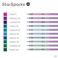 Star Sparks Decogel Karin Glitter Gel Pens - Karin - Under the Rowan Trees