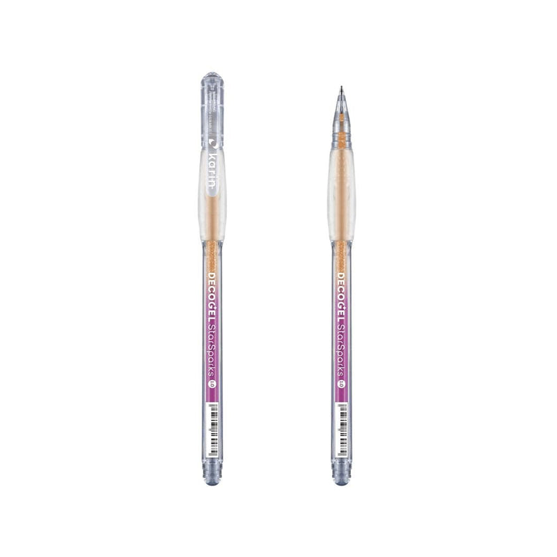 Star Sparks Decogel Karin Glitter Gel Pens-Pens-Karin-Yellow Brown