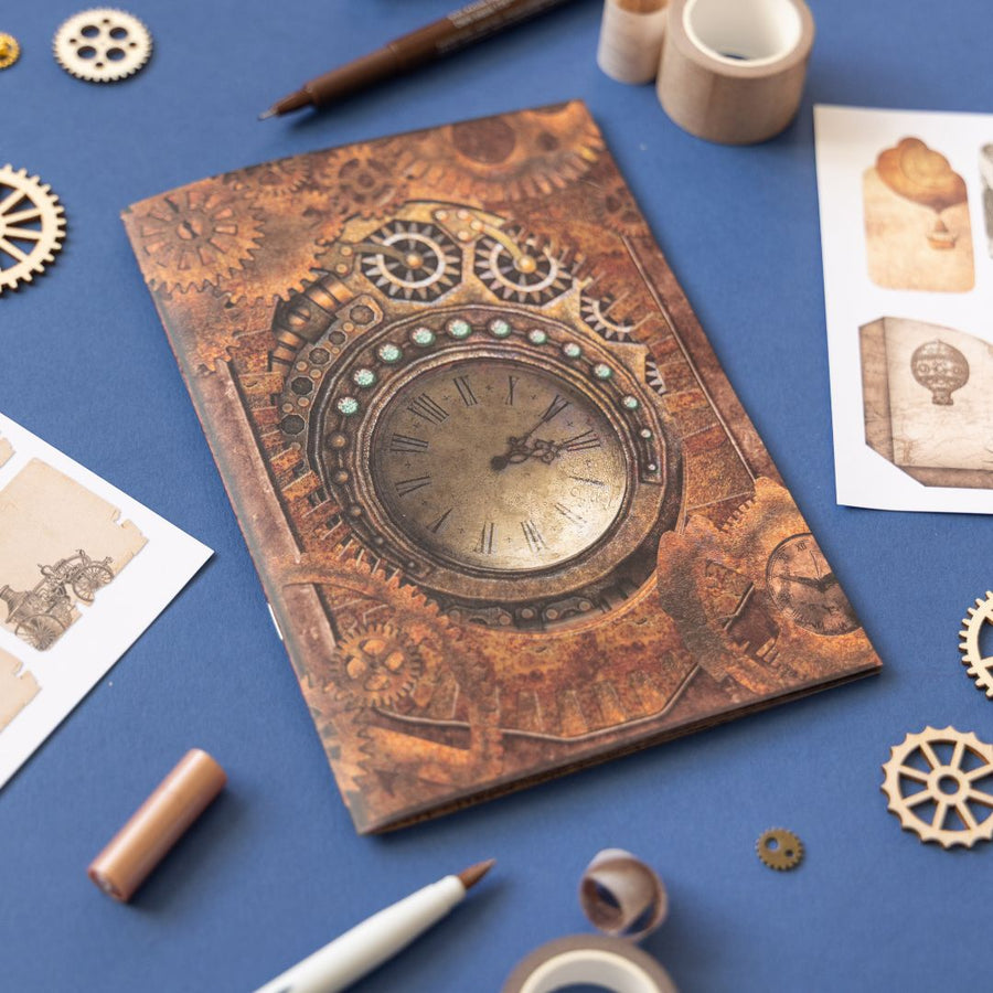Steampunk Junk Journaling Stationery Gift Box - Under the Rowan Trees