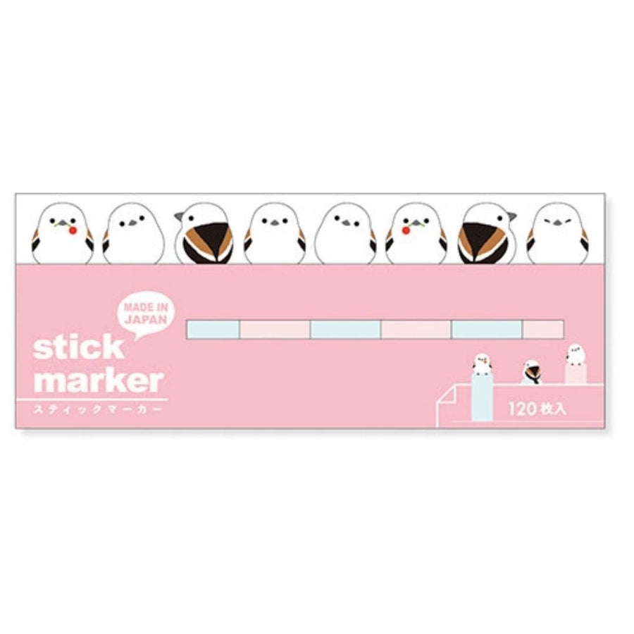 Stick Marker - Japanese Page Markers - Long-tailed Tit - Mind Wave