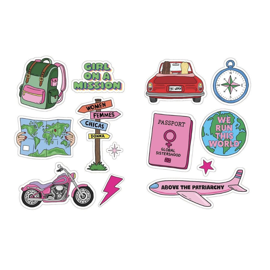 Stickers Against the Patriarchy - A Little Sticker Book - Skittledog
