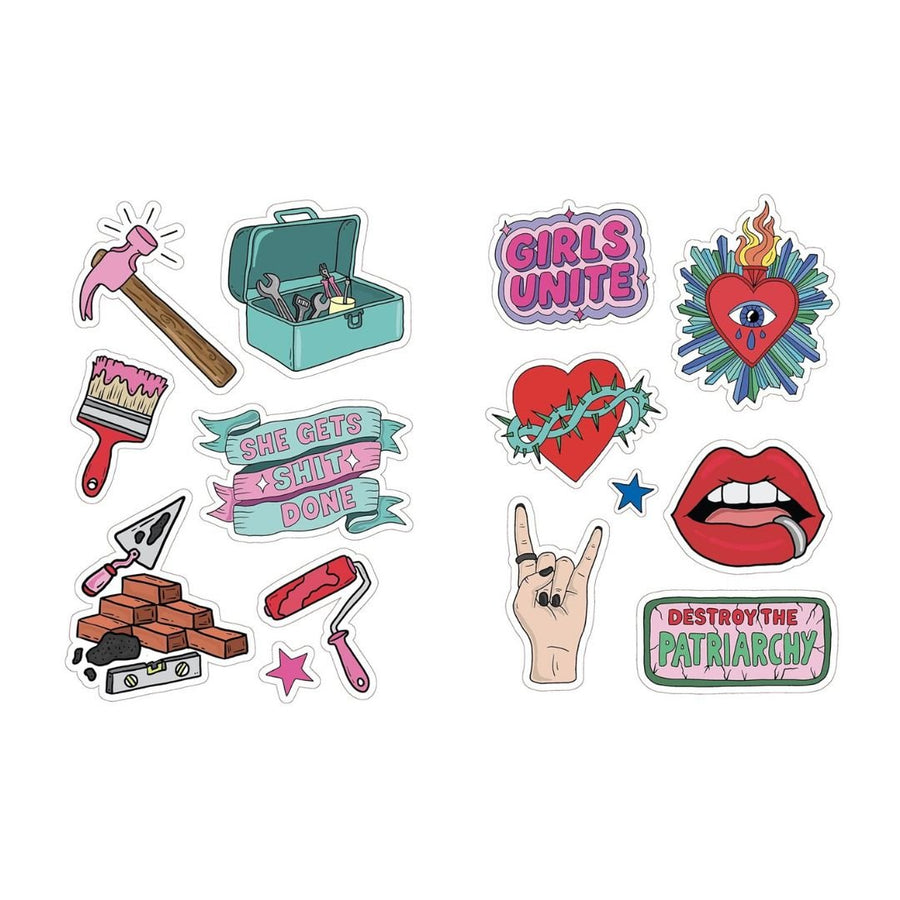 Stickers Against the Patriarchy - A Little Sticker Book - Skittledog