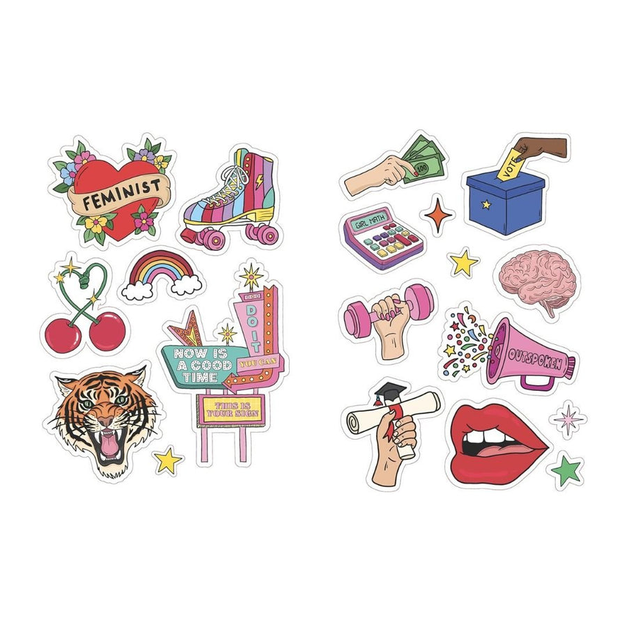 Stickers Against the Patriarchy - A Little Sticker Book - Skittledog