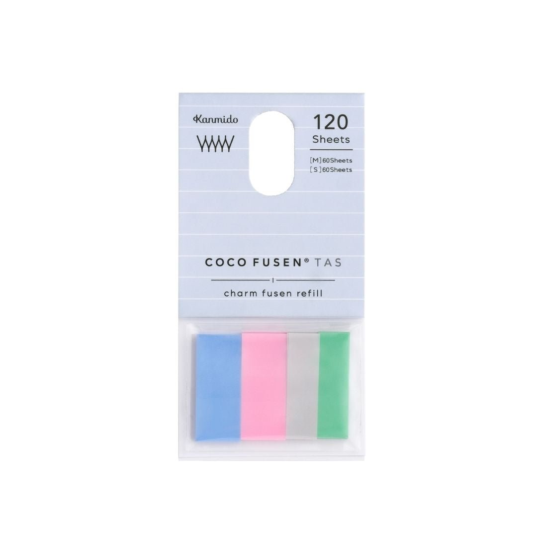 Sticky Note Refills TAS Coco Fusen - Light Blue - Kanmido