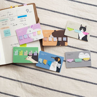 Sticky Notes Card Animals Coco Fusen - Rabbit - Kanmido