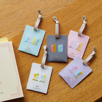 Sticky Notes Page Coco Fusen - Yellow - Kanmido