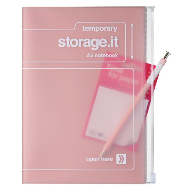 Storage.it A5 Notebook Mark'Style-Notebooks-Mark's Inc.-Pink