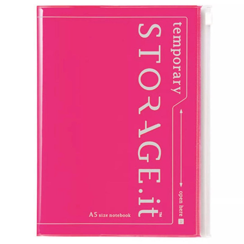 Storage.it A5 Notebook Mark'Style-Notebooks-Mark's Inc.-Neon Pink