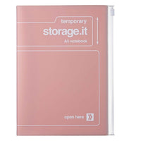 Storage.it A5 Notebook Pink - Mark's Inc. - Under the Rowan Trees