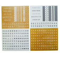 Suatelier Stickers Daily Deco 1020 Letter - Suatelier