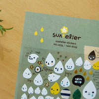 Suatelier Stickers Daily Deco 1034 Rain Drop - Suatelier