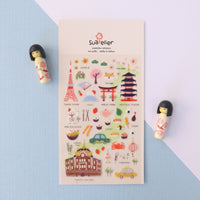 Suatelier Stickers Daily Deco 1082 Daily in Tokyo - Suatelier
