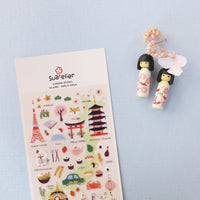 Suatelier Stickers Daily Deco 1082 Daily in Tokyo - Suatelier