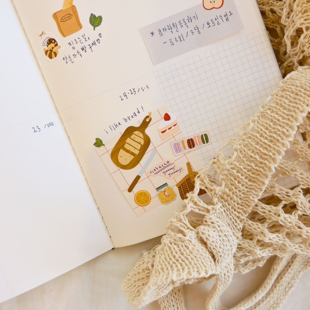 Suatelier Stickers Daily Deco 1083 I Like Bread - Suatelier