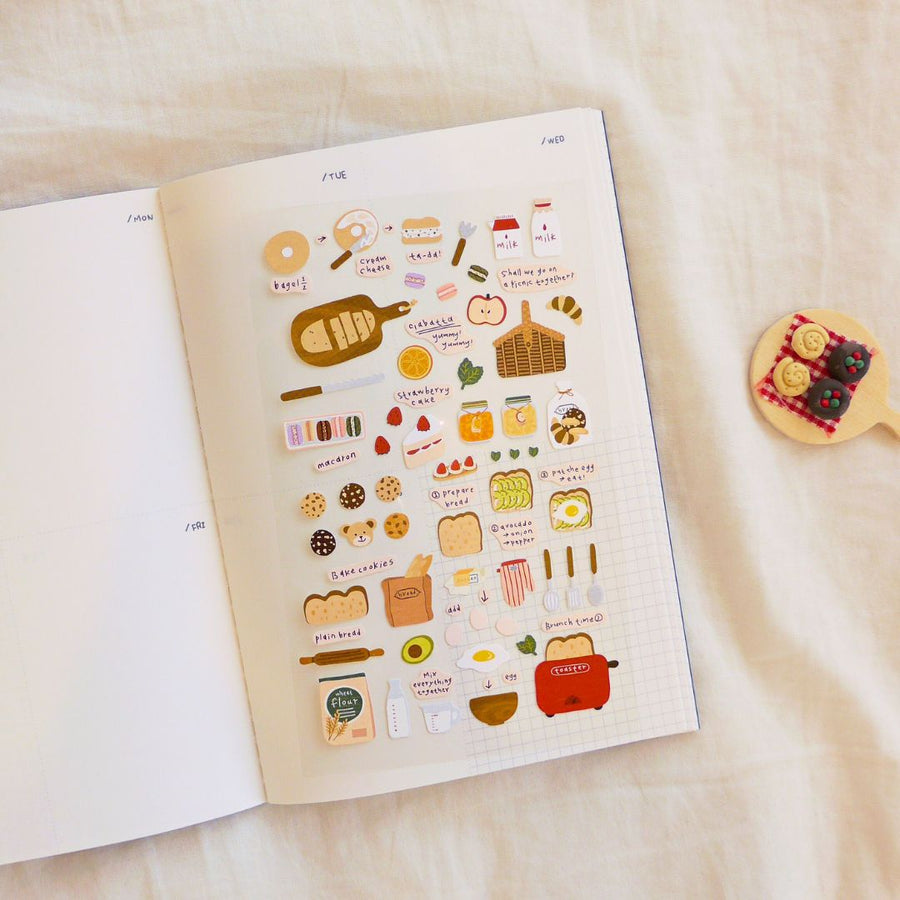 Suatelier Stickers Daily Deco 1083 I Like Bread - Suatelier