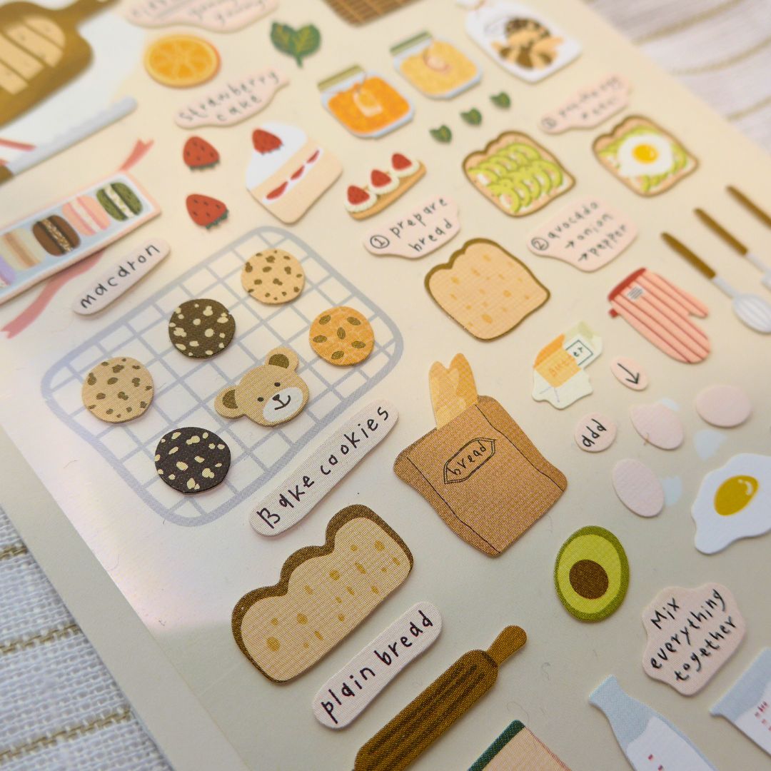 Suatelier Stickers Daily Deco 1083 I Like Bread - Suatelier
