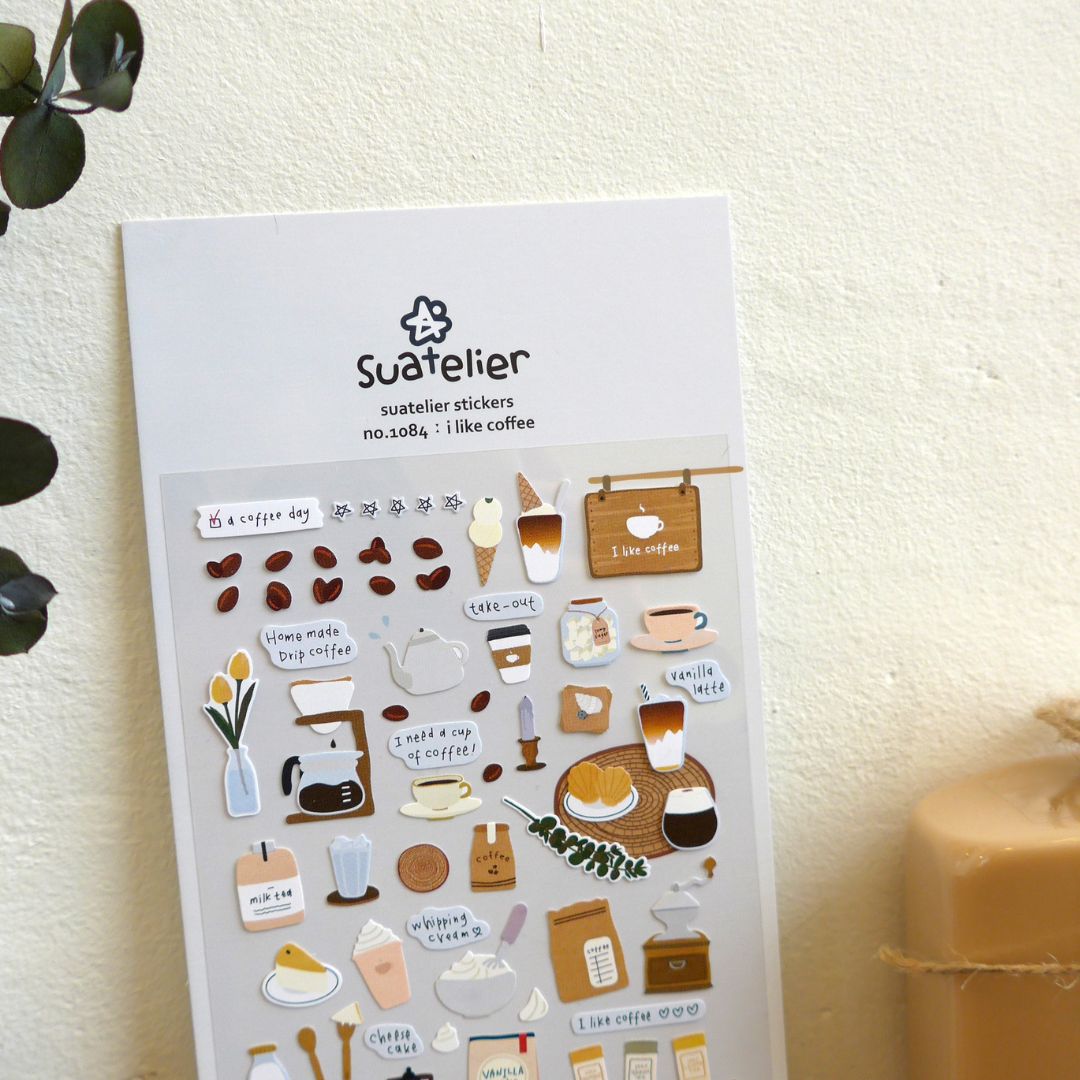 Suatelier Stickers Daily Deco 1084 I Like Coffee - Suatelier