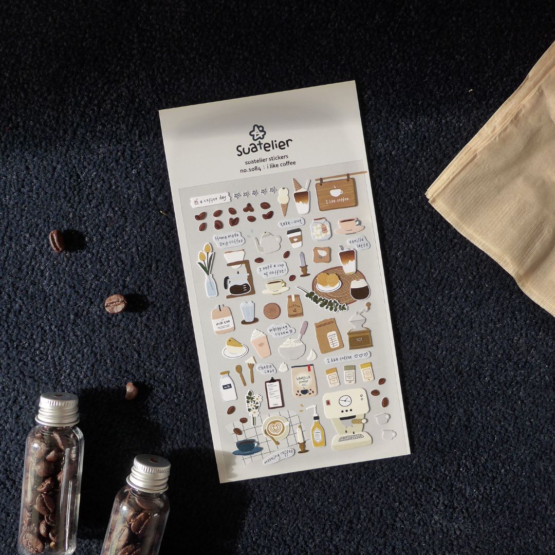 Suatelier Stickers Daily Deco 1084 I Like Coffee - Suatelier