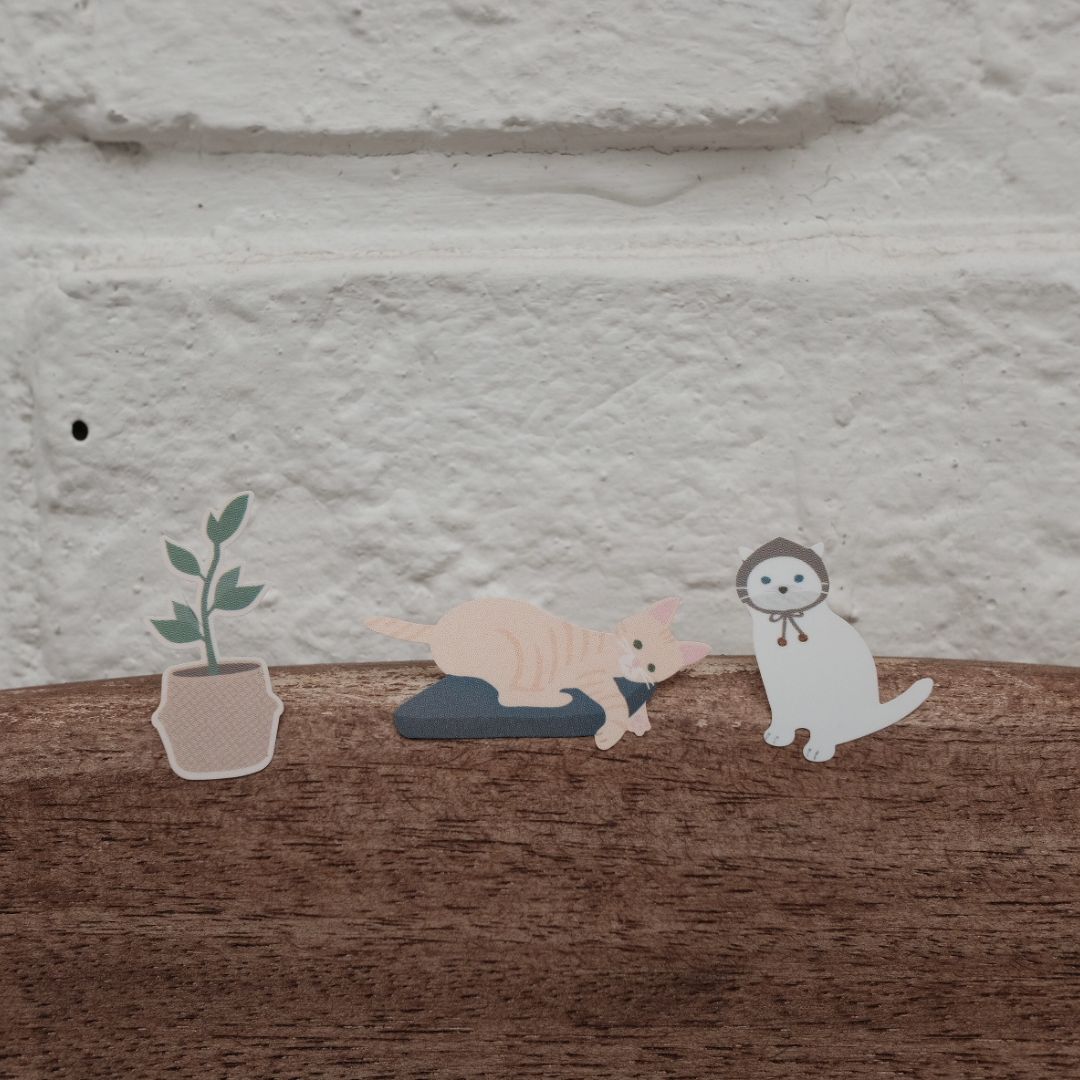 Suatelier Stickers Daily Deco 1093 Meow - Suatelier