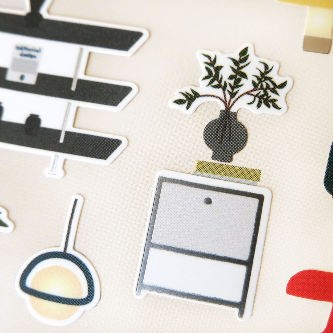 Suatelier Stickers Daily Deco 1131 Mid - Century Modern - Suatelier