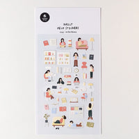 Suatelier Stickers Daily Deco 1143 In the Library - Suatelier