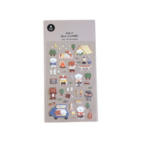 Suatelier Stickers Daily Deco 1144 Let's Go Camping - Suatelier