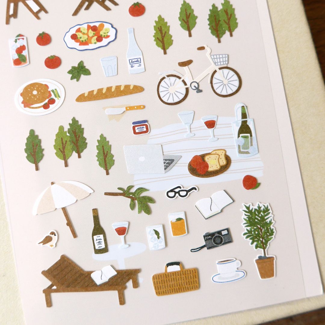 Suatelier Stickers Daily Deco 1147 In the Garden - Suatelier