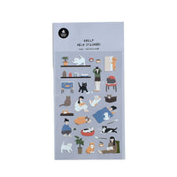 Suatelier Stickers Daily Deco 1150 Cats Have Staff - Suatelier