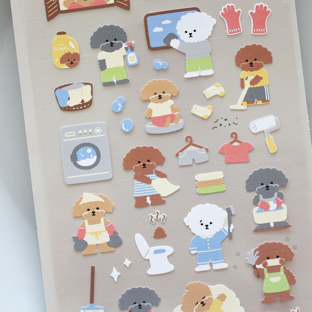 Suatelier Stickers Daily Deco 1159 Cleaning Day - Suatelier