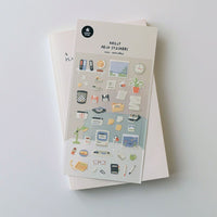 Suatelier Stickers Daily Deco 1174 Retro Office - Suatelier