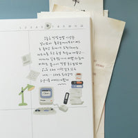 Suatelier Stickers Daily Deco 1174 Retro Office - Suatelier